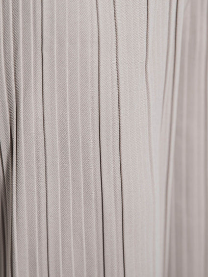 【WEB限定】裏起毛プリーツパンツ≪手洗い可能≫