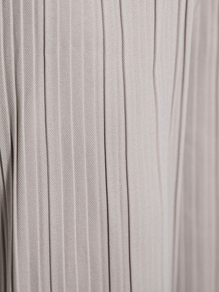 【WEB限定】裏起毛プリーツパンツ≪手洗い可能≫