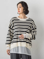 【WEB限定/大きいサイズ】”重ねるだけで格上げ”レイヤードインナー