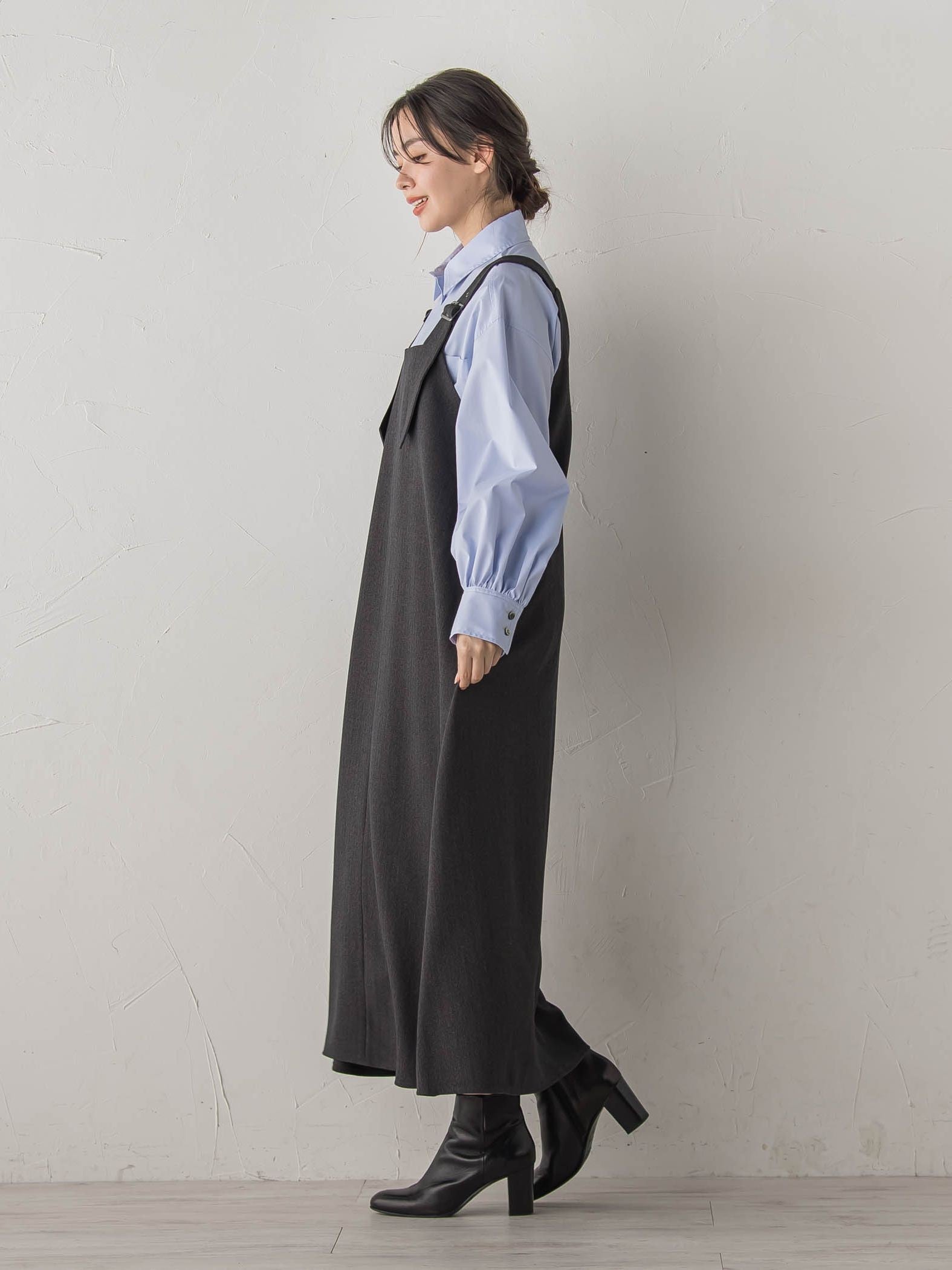 ミックスツイードジャンスカ