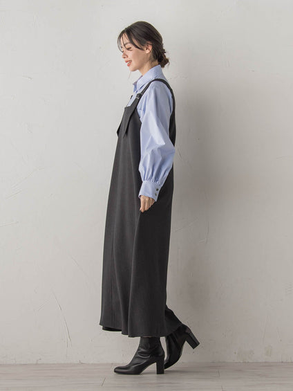 ミックスツイードジャンスカ