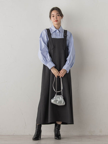 ミックスツイードジャンスカ