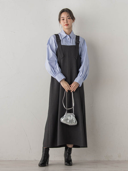 ミックスツイードジャンスカ