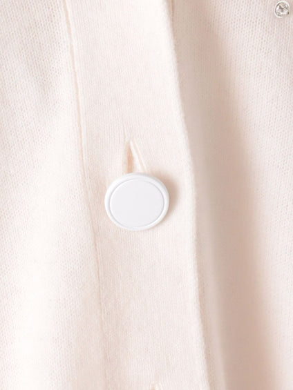 Vネックビジューカーディガン≪手洗い可能≫