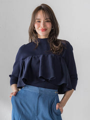 ケープ付き5wayニット