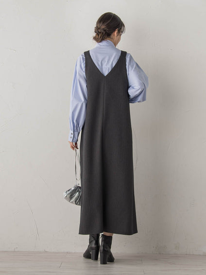 ミックスツイードジャンスカ