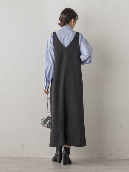 ミックスツイードジャンスカ