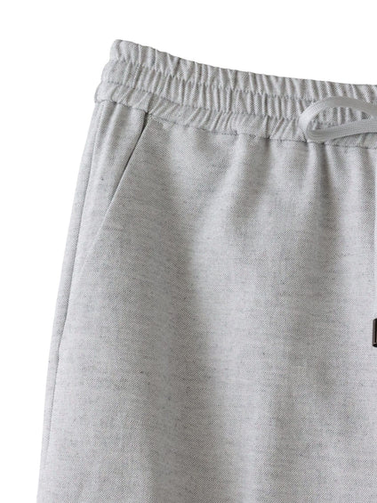 【大きいサイズ】シェルタリングワイドパンツ