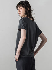 マシュマロポンチカットソー≪洗濯機で洗える≫