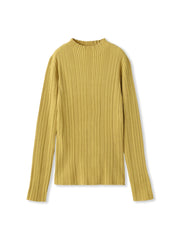 袖ボタンランダムリブニット≪手洗い可能≫