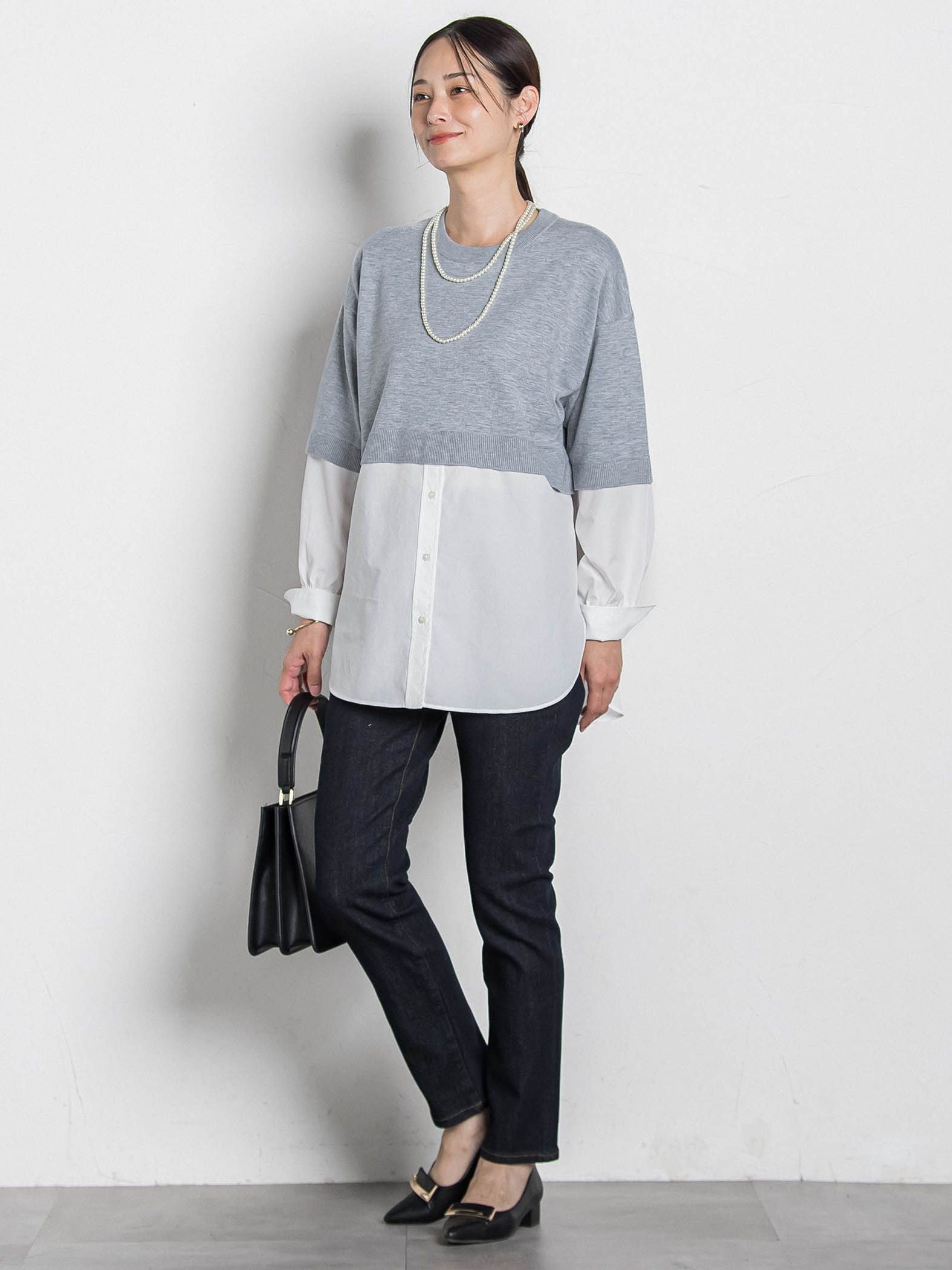 【WEB限定】365デニムパンツ スキニーシルエット≪洗える≫