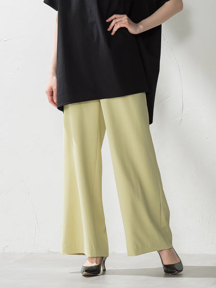 【WEB限定】タンブラーブッチャーワイドパンツ≪手洗い可能≫
