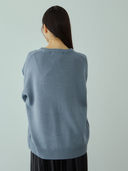 アニマルジャカードニットプルオーバー≪手洗い可能≫