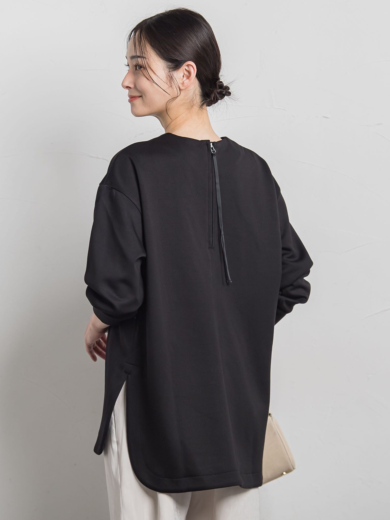 【WEB限定】ふんわリッチプルオーバー≪手洗い可能≫