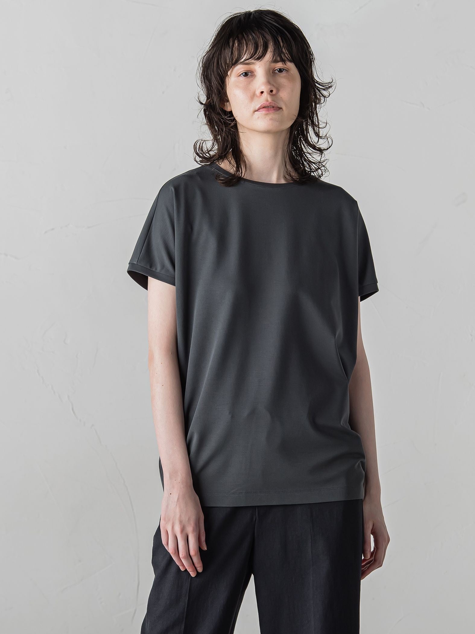 マシュマロポンチカットソー≪洗濯機で洗える≫