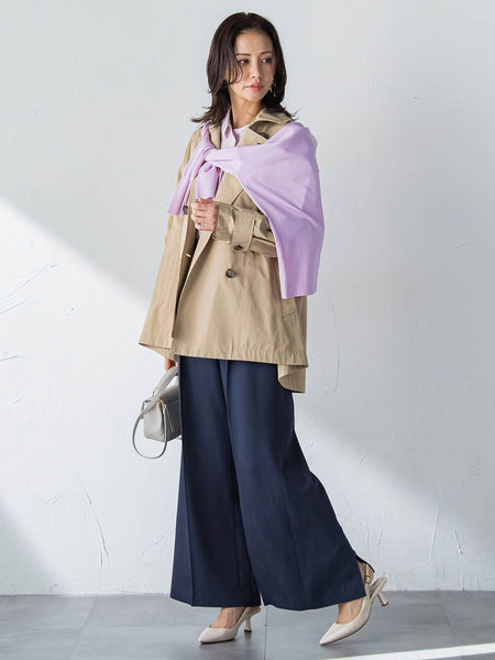 【ラク軽トレンチ】ラグランスリーブジャケット