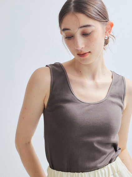 CICA配合パッド付タンクトップ≪洗濯機で洗える≫