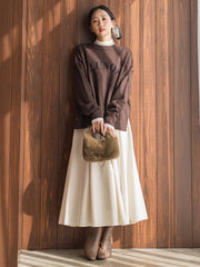 タフタタックスカート≪洗濯機で洗える≫