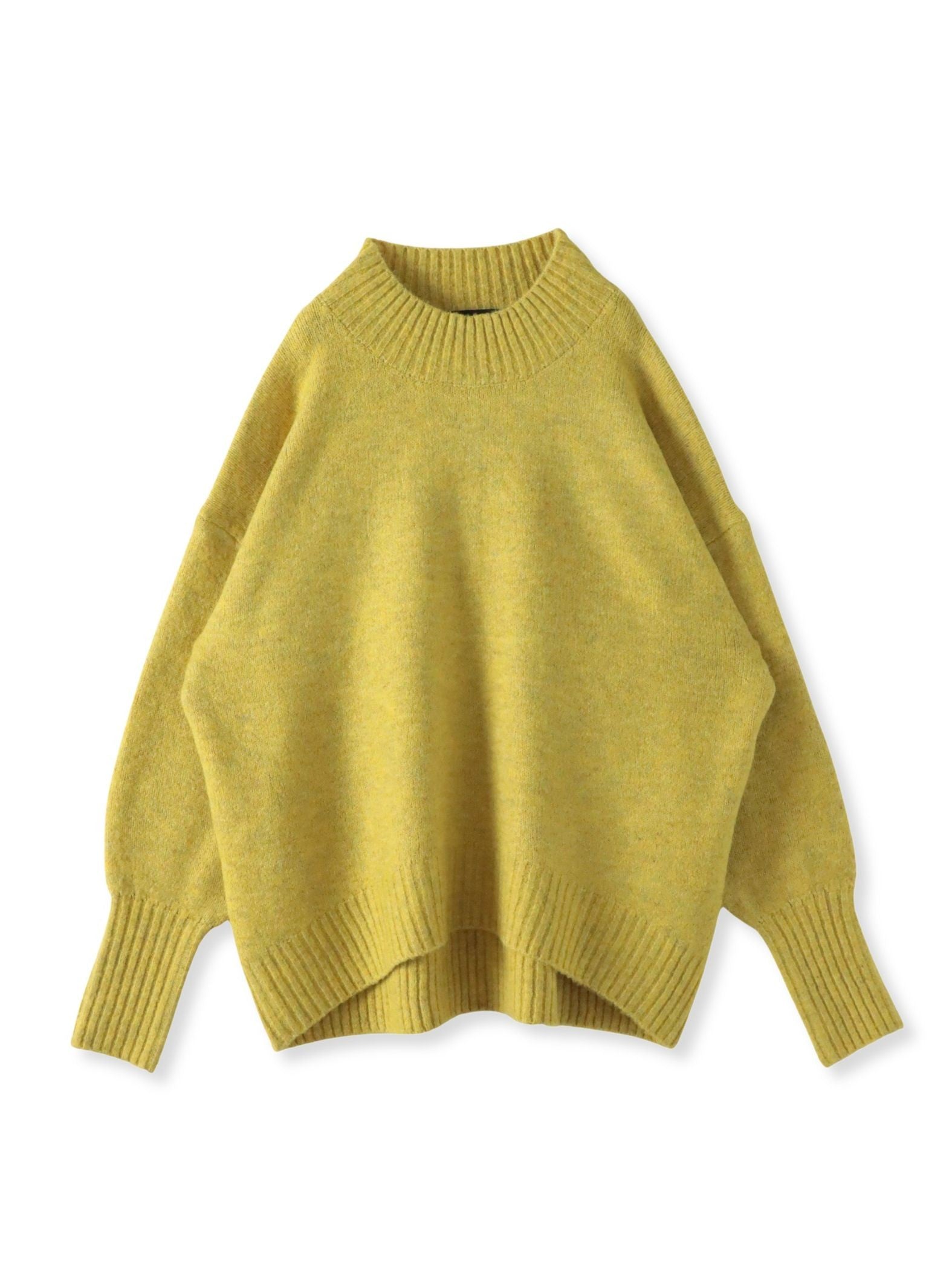 【WEB限定】”毎日頼れる”ゆったりモックネックニット