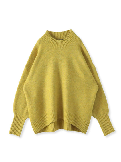 【WEB限定】”毎日頼れる”ゆったりモックネックニット