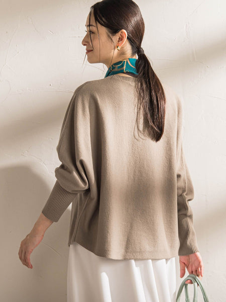 ファインメリノウールドルマンニット≪洗える≫