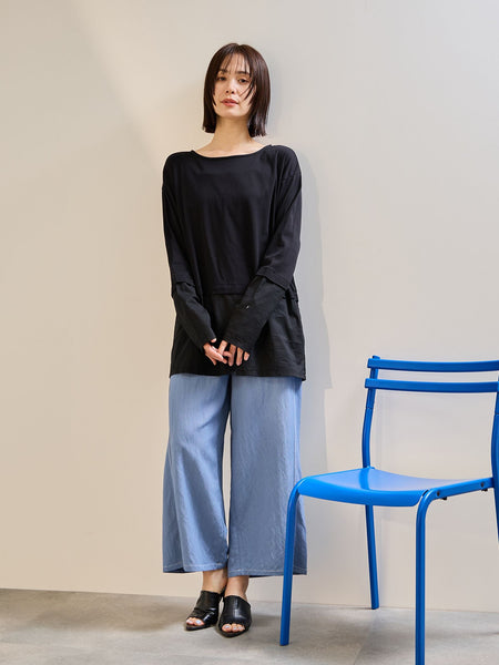 《予約》【連休。涼。軽やかに。】ドッキングシアーロンT《UVケア》