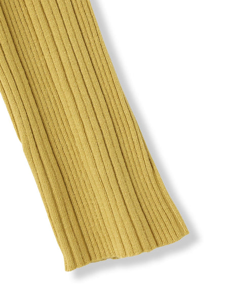 袖ボタンランダムリブニット≪手洗い可能≫