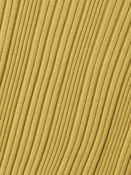 袖ボタンランダムリブニット≪手洗い可能≫