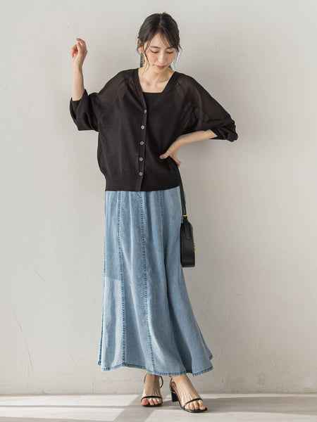 Air DENIM マーメイドスカート