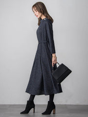 ツイードラメワンピース