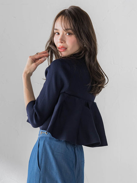 ケープ付き5wayニット