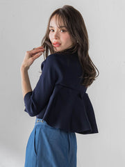 ケープ付き5wayニット