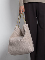 【WEB限定】【VIOLAd'ORO】エコムートン チェーンショルダートート