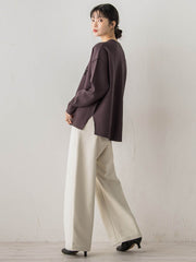 【新色追加】ロゴスウェットニット≪手洗い可能≫