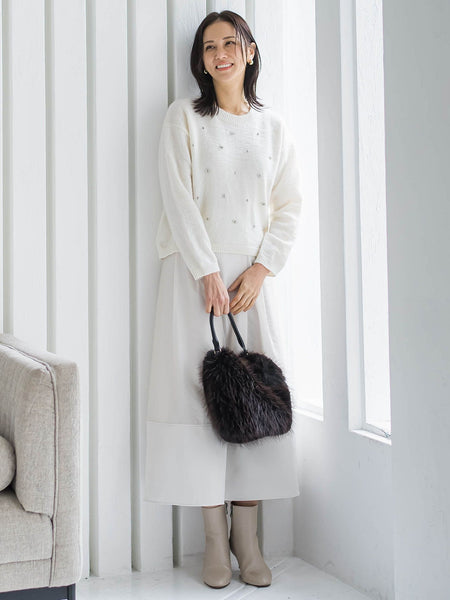 ヘアリービジューニット≪洗える≫