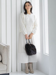 ヘアリービジューニット≪洗える≫