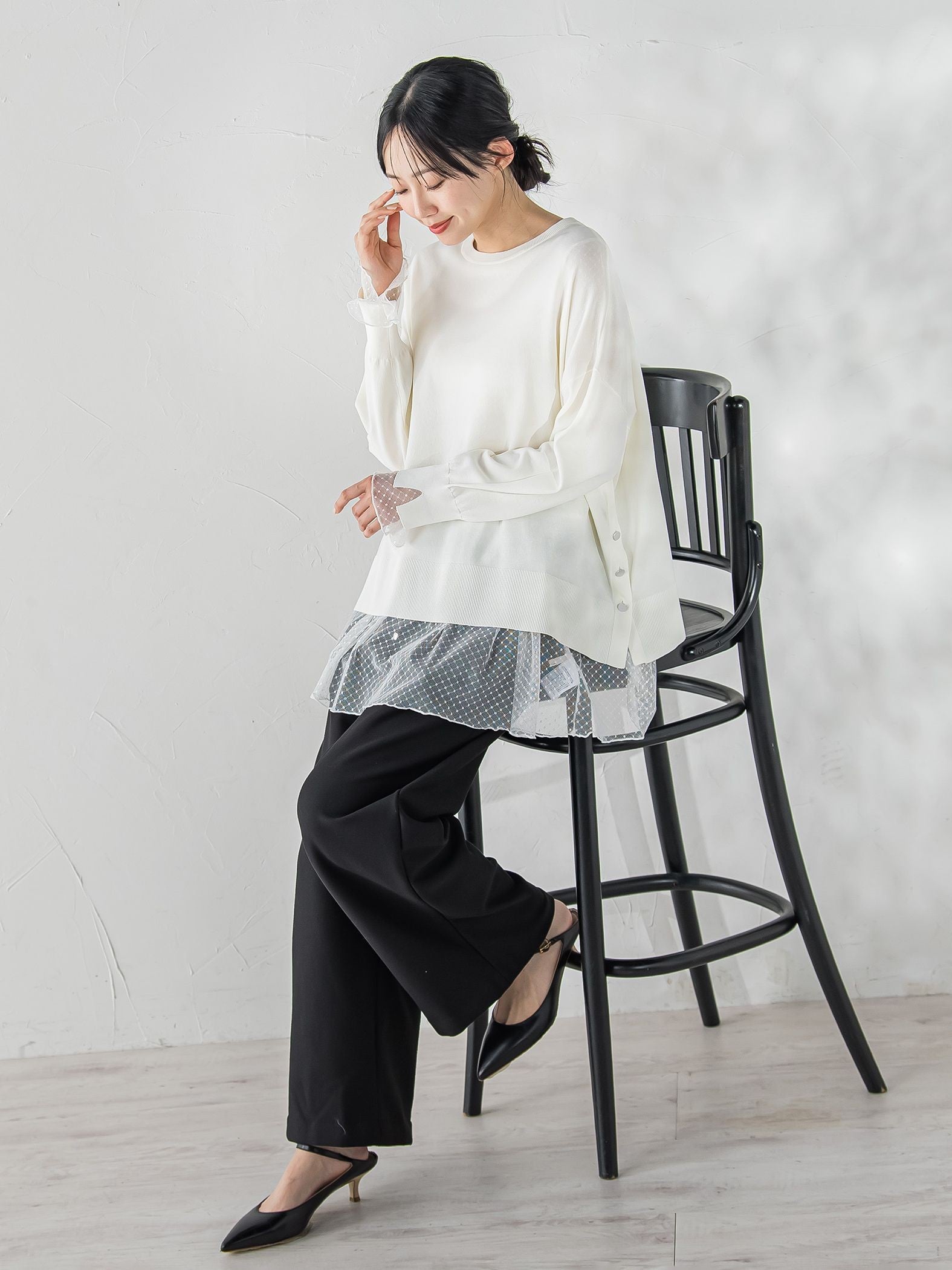 HYPER FIT裏起毛ボンディングパンツ≪洗濯機で洗える≫