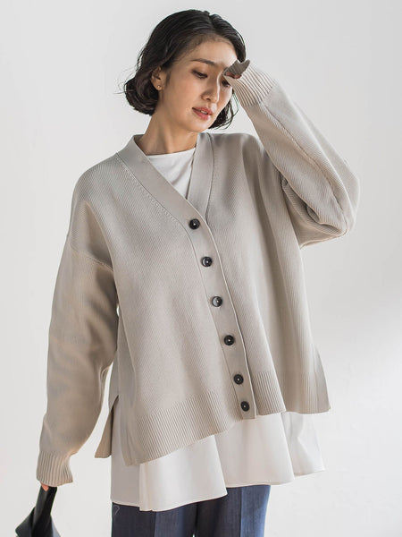 ペプラムカットソー