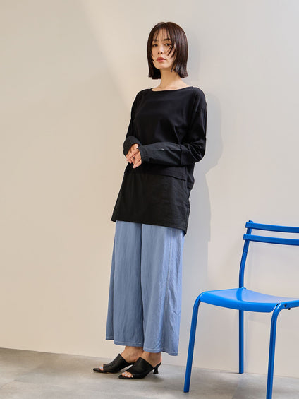 《予約》【連休。涼。軽やかに。】ドッキングシアーロンT《UVケア》