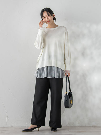 HYPER FIT裏起毛ボンディングパンツ≪洗濯機で洗える≫