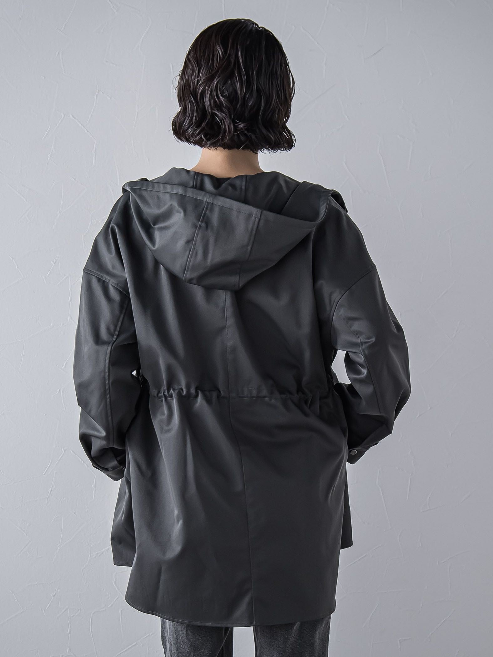 【大きいサイズ】”シルエットの変化が楽しめる”ストレッチマウンテンパーカー