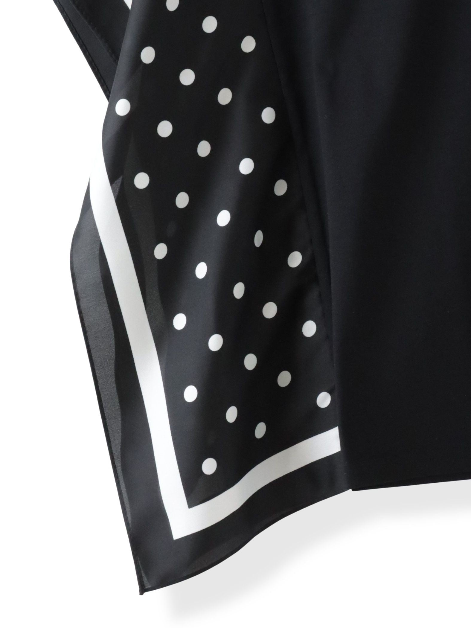 ドットスカーフ切り替えカットソー