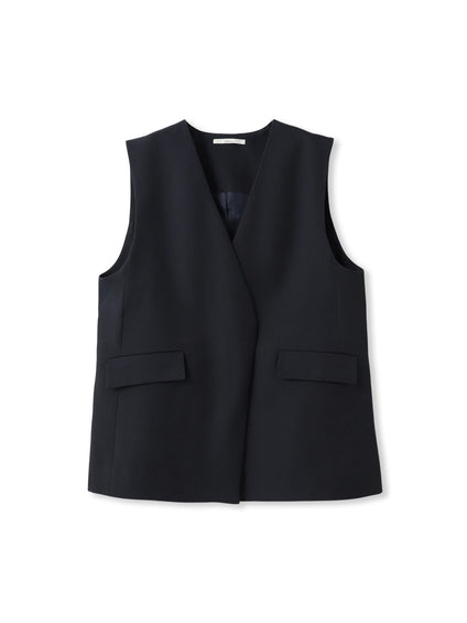 ストレッチツイルジレ≪手洗い可能≫