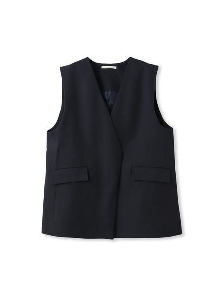 ストレッチツイルジレ≪手洗い可能≫