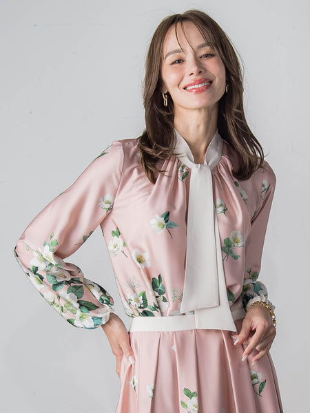 クリスマスローズブラウス