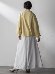 ラメリブボトルネックニット≪手洗い可能≫