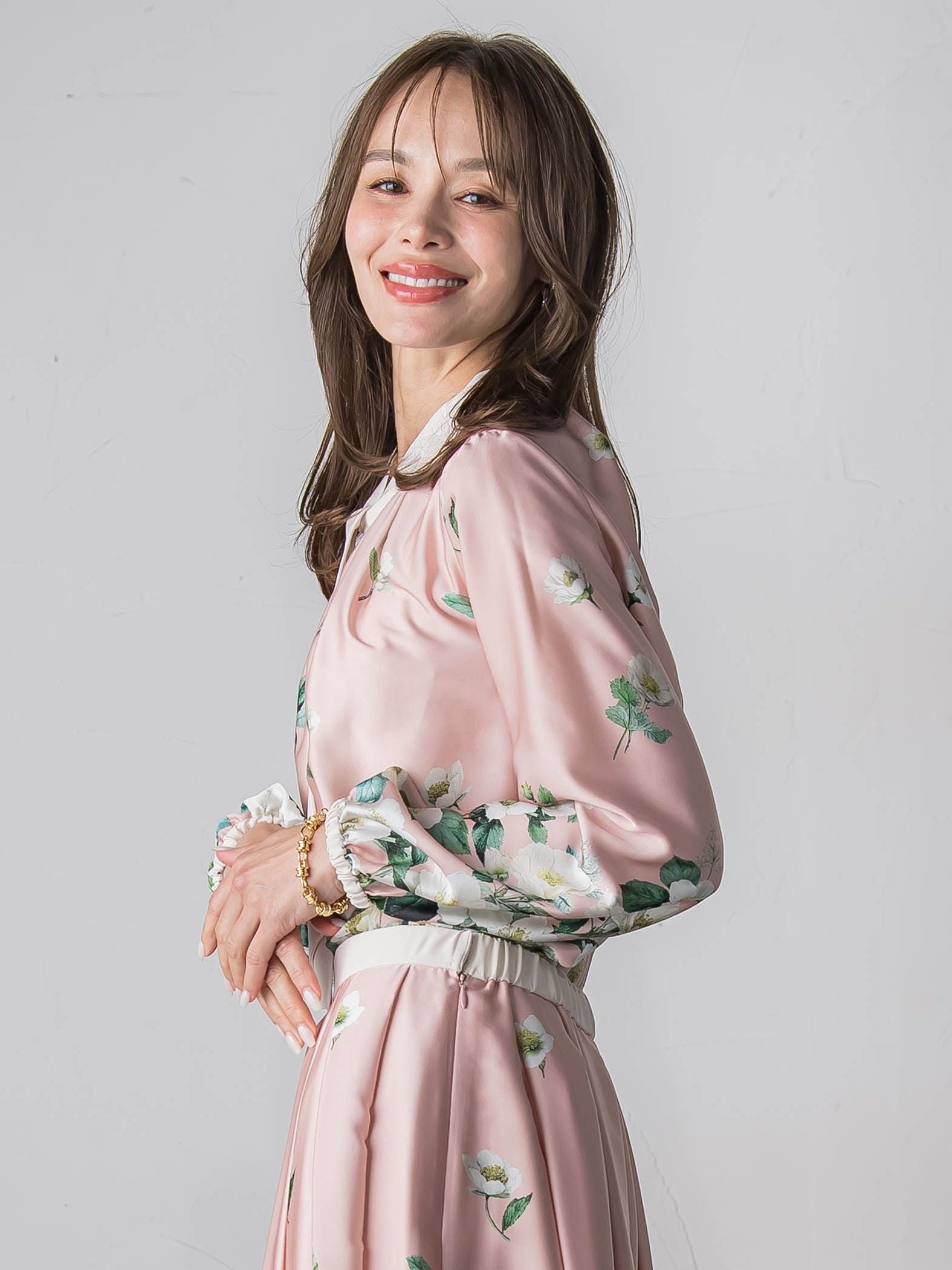 クリスマスローズブラウス