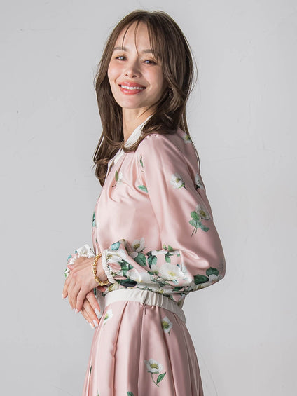 クリスマスローズブラウス