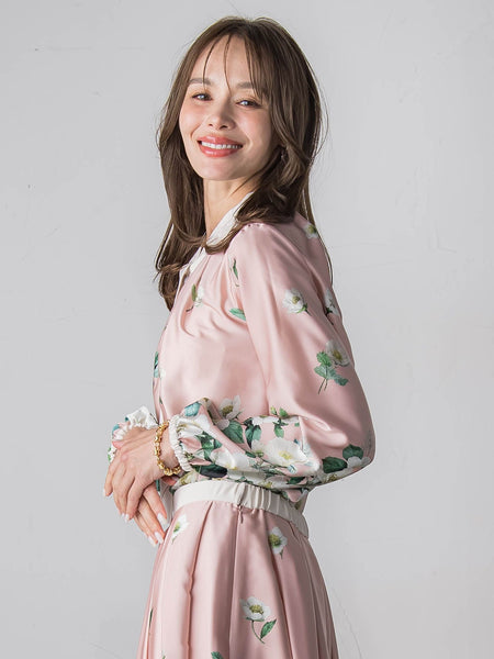 クリスマスローズブラウス