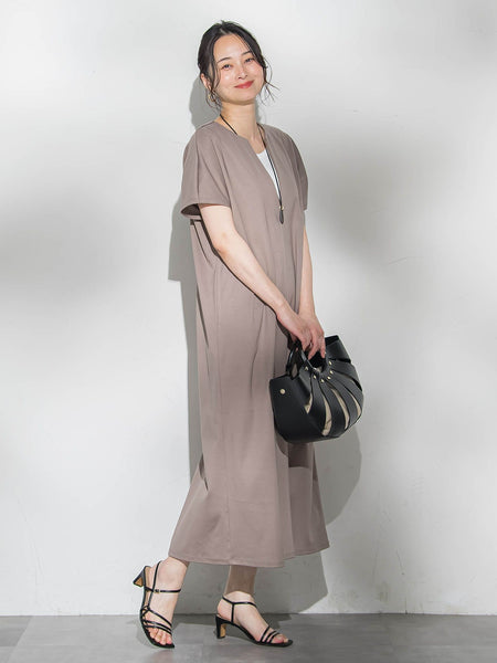 【受注会限定】キーホールネックワンピース≪タンクトップset≫